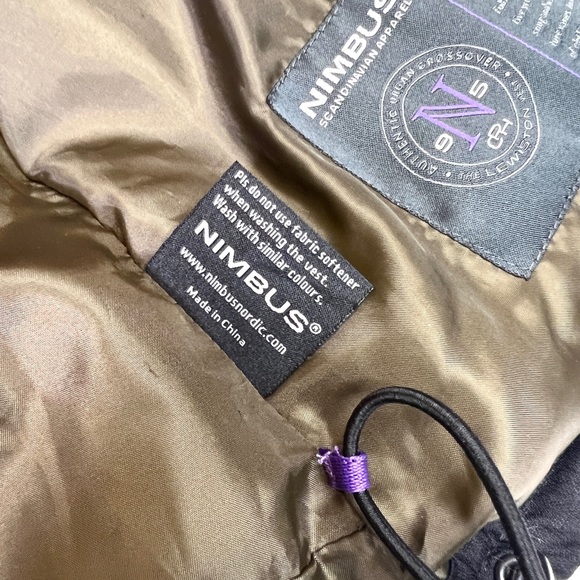 Nimbus (Lewiston) Insulated Black Vest/Gilet. Men’s Medium. New, never worn. - Picture 10 of 11